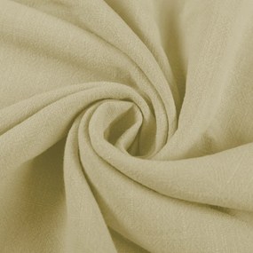 Biante Ľanový behúň na stôl LEN-025 Béžový 35x160 cm