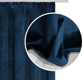 Velúrový záves SOFT VELVET granátový Rozmer: 140x270 cm