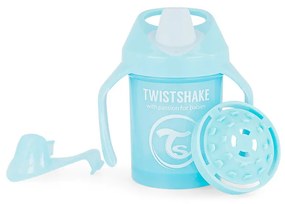 Twistshake Učiaci netečúci hrnček 230 ml, modrá
