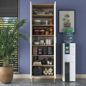 Skriňa Jeny Walnut and White