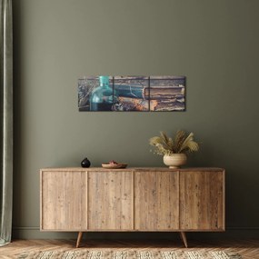 Obraz - Stolík apatykárky (s hodinami) (90x30 cm)