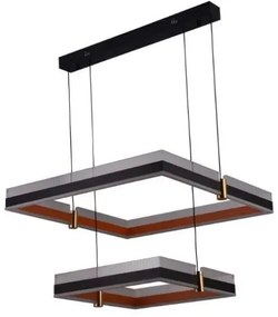 LED Stmievateľný luster na lanku LED/50W/230V 3000-6500K + diaľkové ovládanie