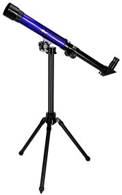 KIK Detský astronomický teleskop so statívom a objektívmi 20x, 30x, 40x