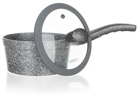 BANQUET GRANITE Rajnica s nepriľnavým povrchom 16 cm, so sklenenou pokrievkou 40050816