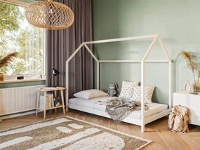 Detská posteľ 80x160 cm Lukie (biela) (s roštom). Akcia -10%. Vlastná spoľahlivá doprava až k Vám domov. 1096186