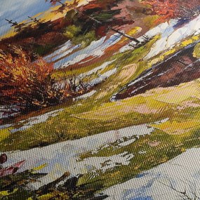 Obraz - Príchod jari (90x60 cm)