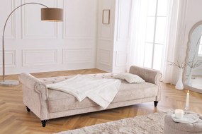 Rozkladacia pohovka MAISON BELLE 220 cm bouclé greige