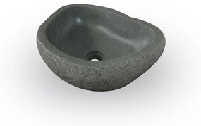 Umývadlo z prírodného riečneho kameňa The Lavabo Cut - malé