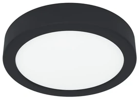 Eglo 900581 - LED Stmievateľné stropné svietidlo FUEVA LED/11W/230V čierna EG900581