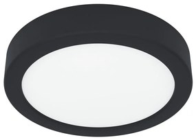Eglo Eglo 900581 - LED Stmievateľné stropné svietidlo FUEVA LED/11W/230V čierna EG900581