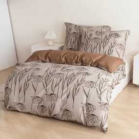 Mikroflanelové obliečky MINARO béžové Rozmer obliečky: 70 x 90 cm | 140 x 200 cm