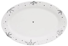 Servírovací tanier VLOČKA 35x23,7 cm