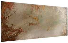 Obraz - Textúrovaná abstrakcia (120x50 cm)