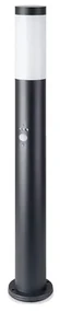 V-Tac Vonkajšia lampa so senzorom 1xE27/60W/230V IP44 80cm čierna VT0467