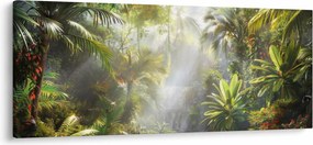 Obraz - Tropický dažďový prales (120x50 cm)
