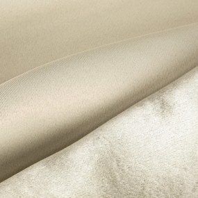 ZÁVES NA KRÚŽKOCH NERISA 140X250 CM KRÉMOVÁ