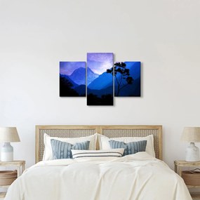 Obraz - Nočné nebo v Nepále (90x60 cm)