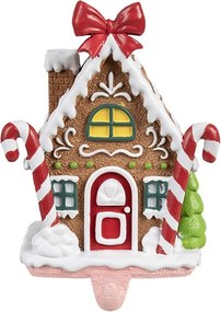 Háčik na pančuchu perníková chalúpka Gingerbread House - 13*11*18 cm