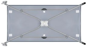 Lionelo - Cestovná postieľka STEFI modro-šedá