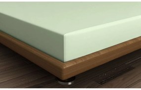 Svetlozelená napínacia bavlnená plachta 140x200 cm – Mijolnir