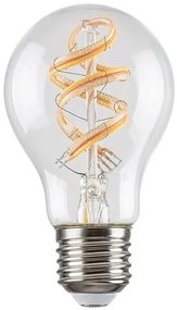 Rabalux LED Spiral Filament žiarovka Amber A60 4W/E27/300Lm/2700K+RGB/Dim