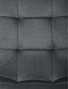 Jedálenská stolička zamatová, sivá DCL-X7015 GREY2