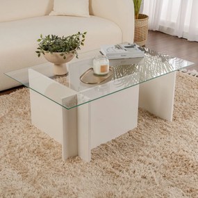 Konferenčný stolík Vetrino Wooden White