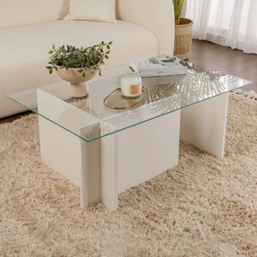 Konferenčný stolík Vetrino Wooden White