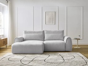 Svetlosivá rohová pohovka Aden – Bobochic Paris