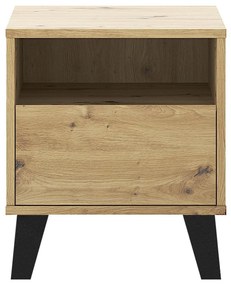 Tempo Kondela Nočný stolík, dub artisan, BOGAN NEW 1S