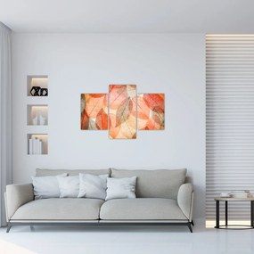 Obraz maľovaného jesenného lístia (90x60 cm)