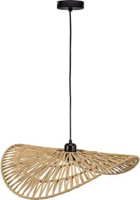 Toolight Toolight, závesné stropné svietidlo 50cm, 1xE27, APP1739-1CP, hnedá-čierna, OSW-06062