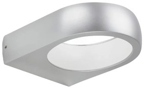 Telefunken 320204TF - LED vonkajšie nástenné svietidlo LED/6,5W/230V IP44 matný chróm