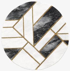 Koberec Diamond 0,8/0,8 A0033 čierna/zlatá