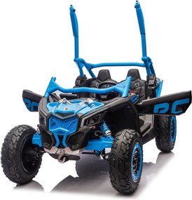 LEAN CARS Elektrické autíčko Maverick CAN-AM Turbo RS STRONG AIR modré