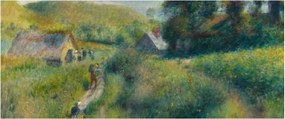 Obraz - Auguste Renoir, The Mussel Harvest, reprodukcia (120x50 cm)