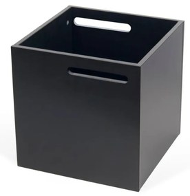 Čierny úložný box ku knižniciam TemaHome Berlin