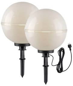 Leuchten Direkt 19324-16-2-SADA 2x Vonkajšia lampa 1xE27/40W/230V pr. 40 cm IP44