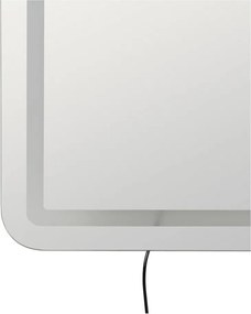 Nástenné zrkadlo s osvetlením 60x80 cm – Ixia