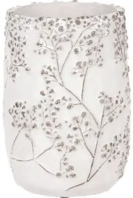 Váza betónová s dekorom gypsophily Ø16 x 23 cm