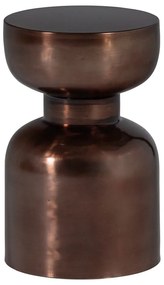 Kovový okrúhly odkladací stolík ø 30 cm Frits – WOOOD