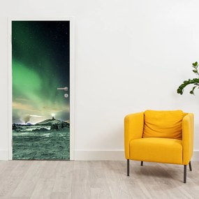 Fototapeta na dvere - Polárna žiara (95x205cm)