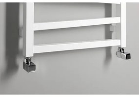 Sapho - Kúpeľňový radiátor ZIG 406W/230V 50x110 cm biela