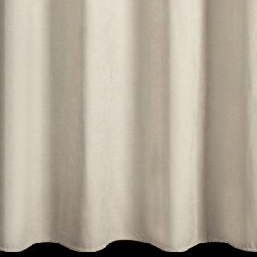 ZÁVES NA KRÚŽKOCH VANI 140X250 CM SVETLOBÉŽOVÁ