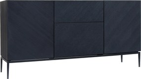XXXLutz ŠIROKÁ KOMODA, čierna, 160/80/40 cm home24 - Online Only drobný nábytok - 002611003301