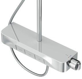 Sprchový systém AM.PM Func F07FA200 s termostatickou poličkovou batériou, chróm