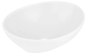 Gamma Emi, umývadlo na dosku 405x335x140 mm, biela lesklá, GMA-UC-EMI