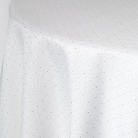 OBRUS ELLEN (FI) 120 CM BIELY