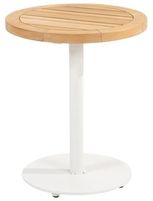 Volta príručný stolík biely  Ø45 cm