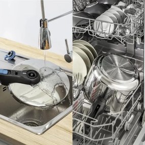 Tefal - Tlakový hrniec 4 l SECURE TRENDY nerez